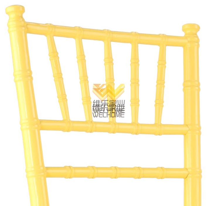 Yellow solid wood chiavari chair folding chairs tiffany chairs for wedding/event